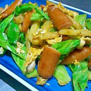 歯触り抜群 ドイツ風野菜炒め